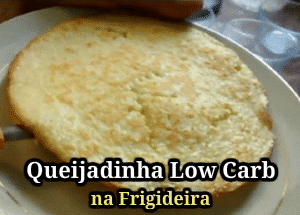 Queijadinha Low Carb na Frigideira