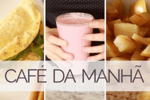 Cardápio café da manhã para toda a semana